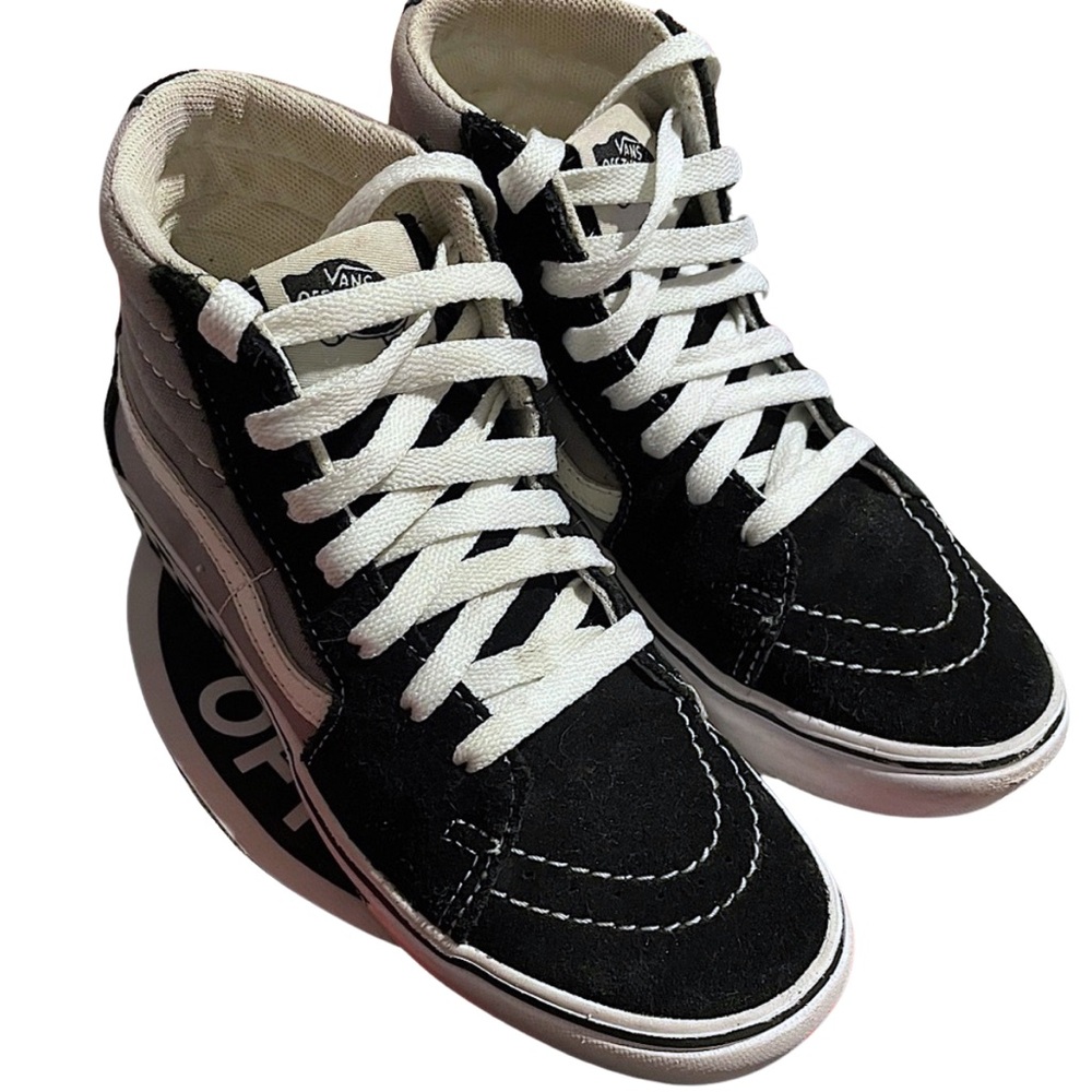 VANS CHECKERBOARD SK8-HI SHOES (COMFYCUSH)
